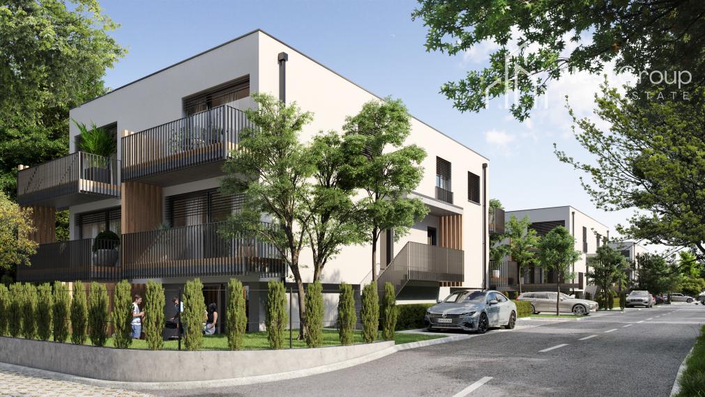 4-IZB. BYT v RD S TERASAMI V SÚKROMNOM AREÁLI S BAZÉNOM