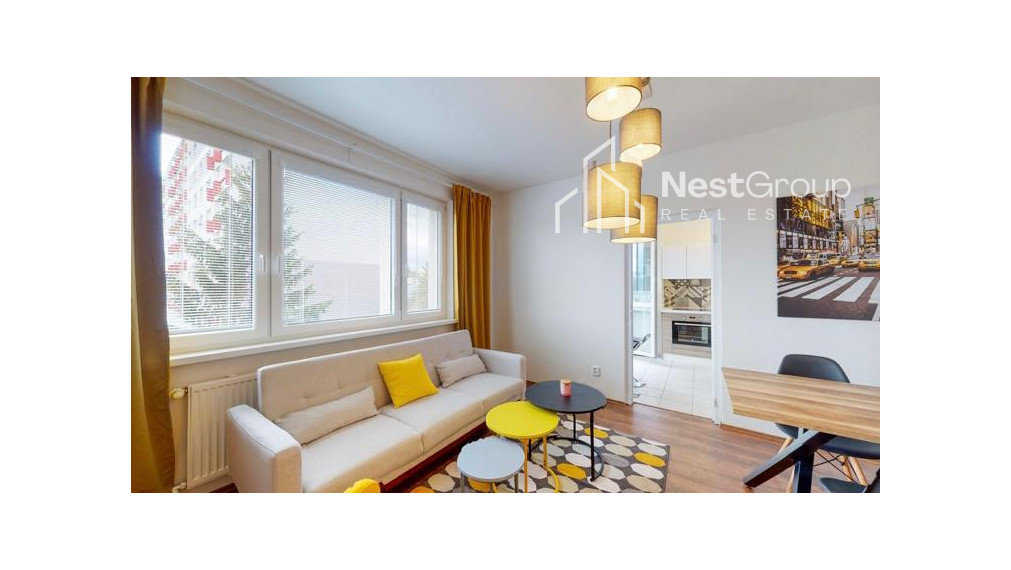 PRENAJATÉ 2-izb. byt so samost. kuchyňou a loggiou, BAII