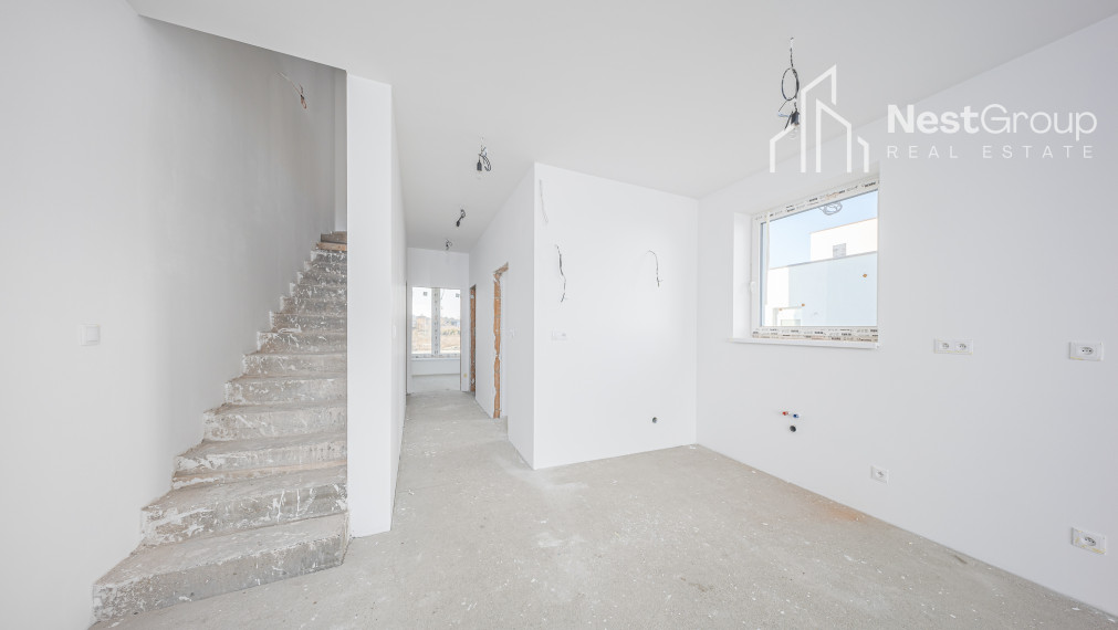 PREDAJ NOVOSTAVBA 4-IZBOVÝ BUNGALOV, POZEMOK 300 m2, HUBICE