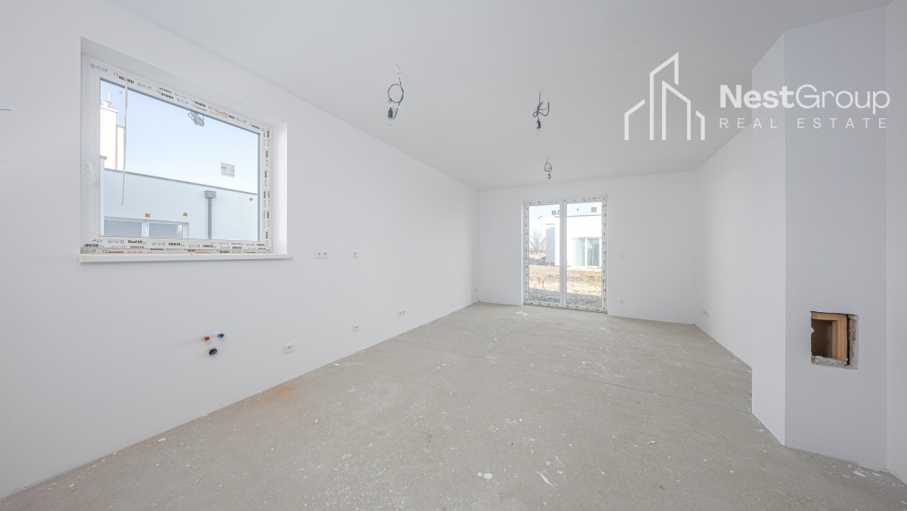 PREDAJ NOVOSTAVBA 4-IZBOVÝ BUNGALOV, POZEMOK 300 m2, HUBICE