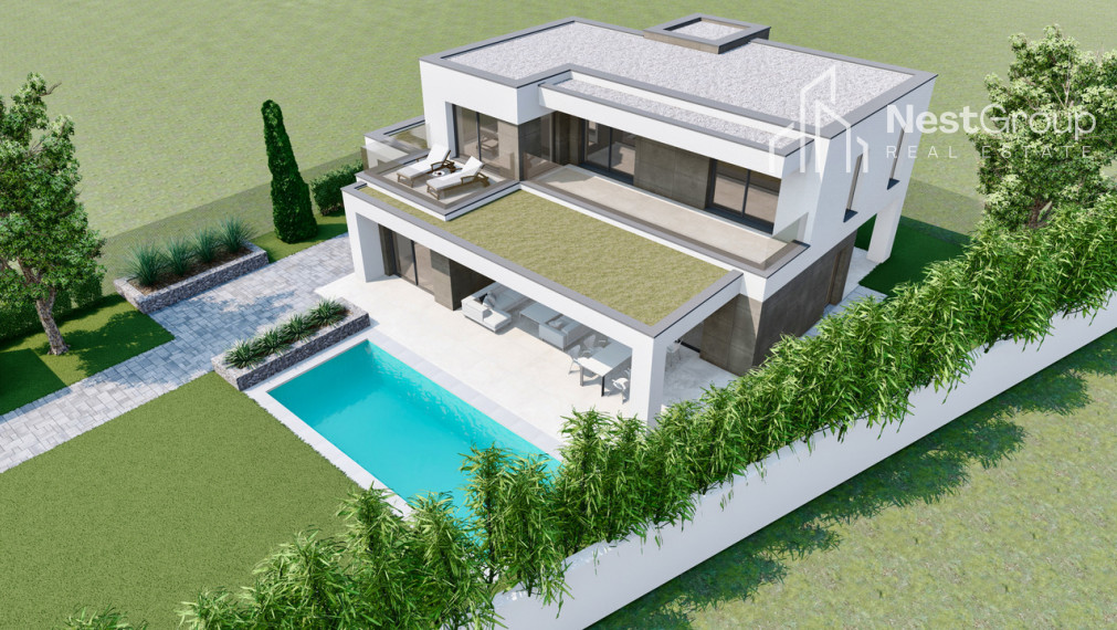 PREDANÉ TOP DIZAJNOVÁ 5-IZBOVÁ VILA S POZEMKOM 1127m2