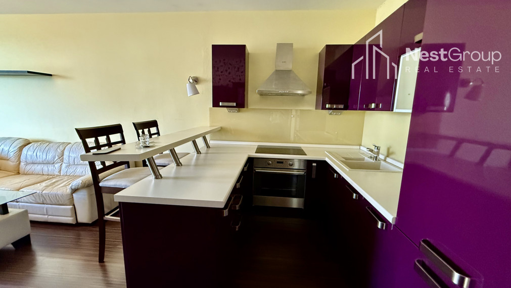 PRENAJATÉ kompletne zariadený 2i byt s loggiou, Jégého, BA II