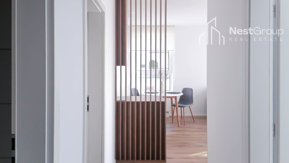 BÝVANIE BEZ KOMPROMISOV-DIZAJNOVÝ 2-IZBOVÝ BYT, VEĽKÁ LOGGIA